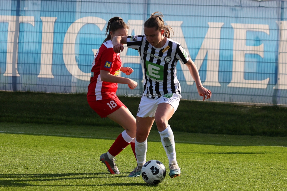 Sturm Damen - Altenmarkt
OEFB Frauen Bundesliga, 17. Runde, SK Sturm Graz Damen - SKV Altenmarkt, Trainingszentrum Messendorf, 27.05.2023. 

Foto zeigt Lilli Purtscheller (Sturm Damen)
