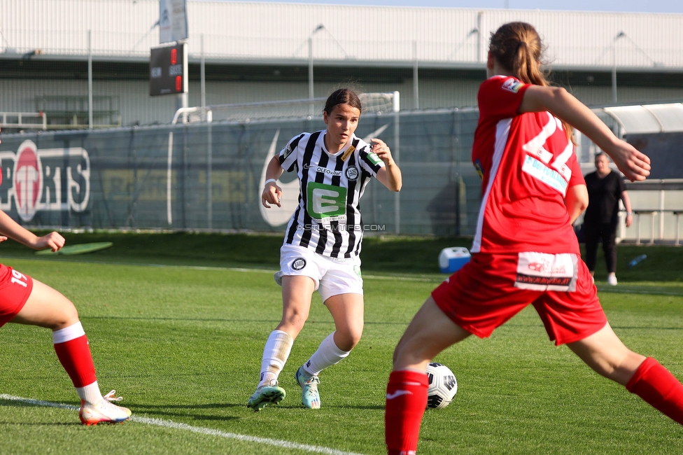 Sturm Damen - Altenmarkt
OEFB Frauen Bundesliga, 17. Runde, SK Sturm Graz Damen - SKV Altenmarkt, Trainingszentrum Messendorf, 27.05.2023. 

Foto zeigt Leonie Tragl (Sturm Damen)
