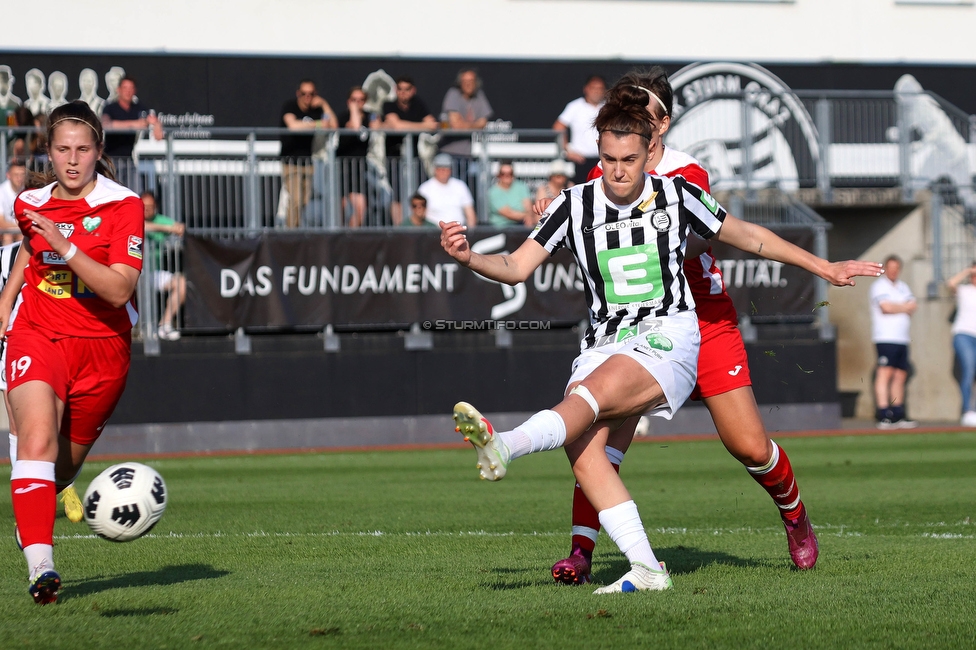 Sturm Damen - Altenmarkt
OEFB Frauen Bundesliga, 17. Runde, SK Sturm Graz Damen - SKV Altenmarkt, Trainingszentrum Messendorf, 27.05.2023. 

Foto zeigt Laura Krumboeck (Sturm Damen)
