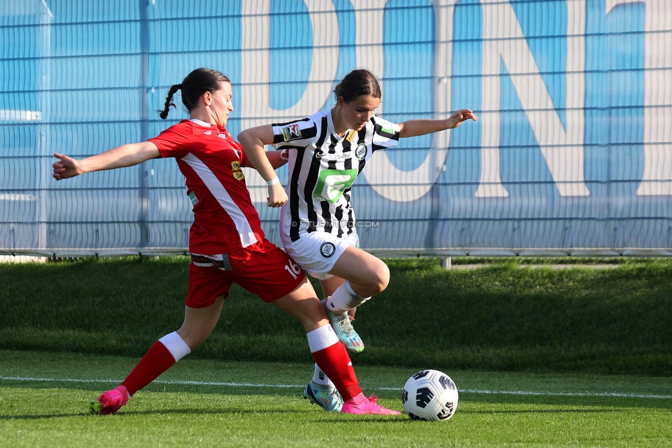 Sturm Damen - Altenmarkt
OEFB Frauen Bundesliga, 17. Runde, SK Sturm Graz Damen - SKV Altenmarkt, Trainingszentrum Messendorf, 27.05.2023. 

Foto zeigt Leonie Tragl (Sturm Damen)
