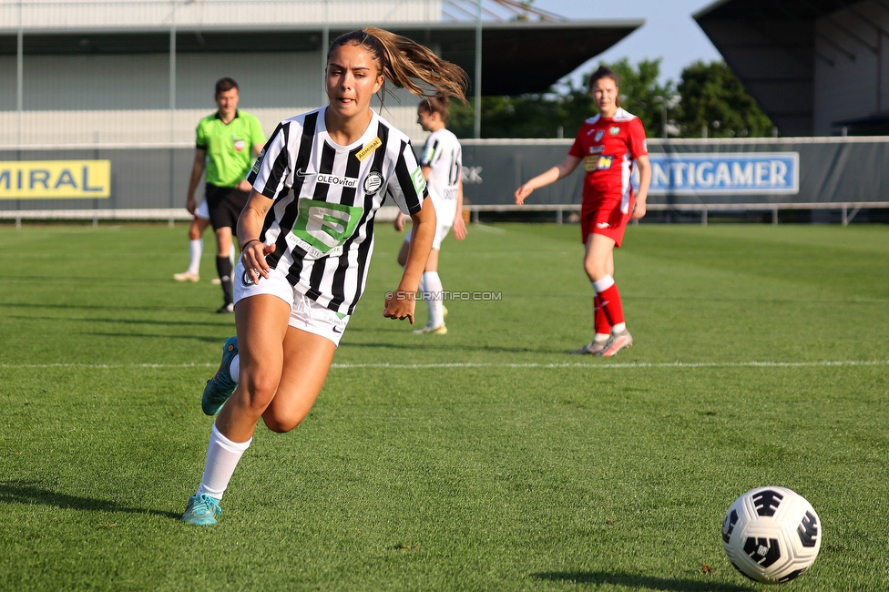 Sturm Damen - Altenmarkt
OEFB Frauen Bundesliga, 17. Runde, SK Sturm Graz Damen - SKV Altenmarkt, Trainingszentrum Messendorf, 27.05.2023. 

Foto zeigt Jasmin Reichmann (Sturm Damen)
