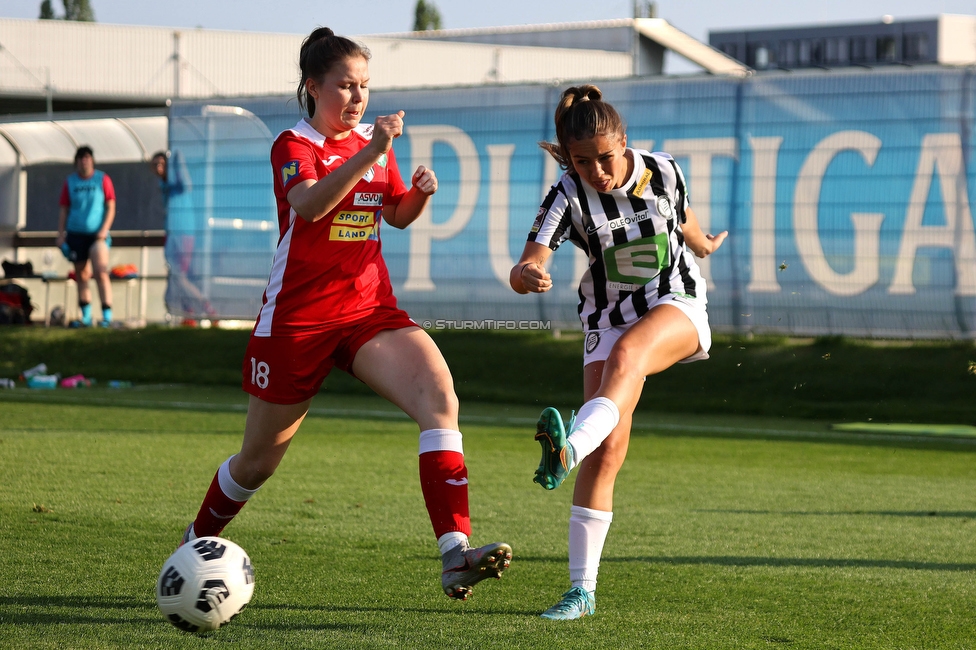 Sturm Damen - Altenmarkt
OEFB Frauen Bundesliga, 17. Runde, SK Sturm Graz Damen - SKV Altenmarkt, Trainingszentrum Messendorf, 27.05.2023. 

Foto zeigt Jasmin Reichmann (Sturm Damen)
