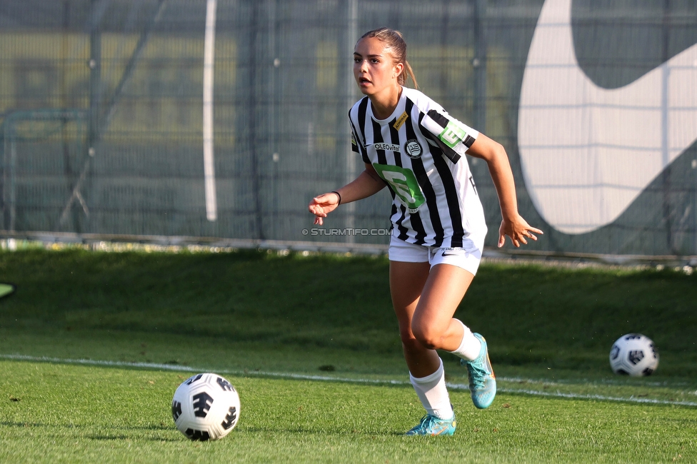 Sturm Damen - Altenmarkt
OEFB Frauen Bundesliga, 17. Runde, SK Sturm Graz Damen - SKV Altenmarkt, Trainingszentrum Messendorf, 27.05.2023. 

Foto zeigt Jasmin Reichmann (Sturm Damen)
