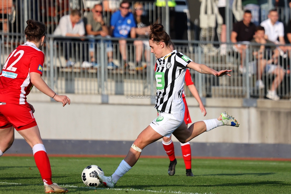 Sturm Damen - Altenmarkt
OEFB Frauen Bundesliga, 17. Runde, SK Sturm Graz Damen - SKV Altenmarkt, Trainingszentrum Messendorf, 27.05.2023. 

Foto zeigt Gina Steiner (Sturm Damen)
