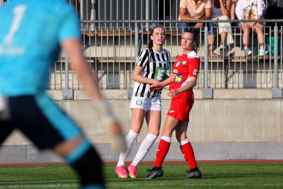 Sturm Damen - Altenmarkt
OEFB Frauen Bundesliga, 17. Runde, SK Sturm Graz Damen - SKV Altenmarkt, Trainingszentrum Messendorf, 27.05.2023. 

Foto zeigt Merle Kirschstein (Sturm Damen)
