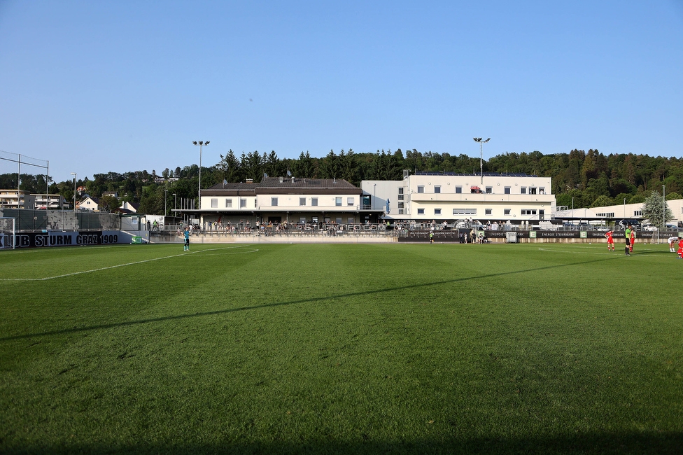 Sturm Damen - Altenmarkt
OEFB Frauen Bundesliga, 17. Runde, SK Sturm Graz Damen - SKV Altenmarkt, Trainingszentrum Messendorf, 27.05.2023. 

Foto zeigt Fans von Sturm
