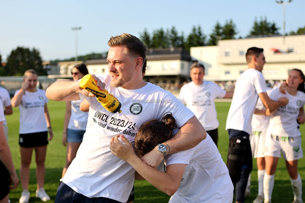 Sturm Damen - Altenmarkt
OEFB Frauen Bundesliga, 17. Runde, SK Sturm Graz Damen - SKV Altenmarkt, Trainingszentrum Messendorf, 27.05.2023. 

Foto zeigt Michael Erlitz (Sportlicher Leiter Sturm Damen)
