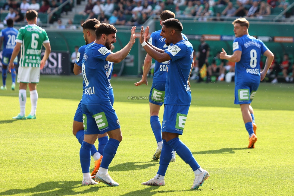 Rapid Wien - Sturm Graz
Oesterreichische Fussball Bundesliga, 31. Runde, SK Rapid Wien - SK Sturm Graz, Weststadion Wien, 28.05.2023. 

Foto zeigt Manprit Sarkaria (Sturm)
