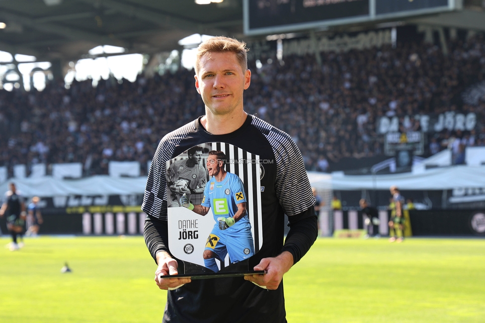 Sturm Graz - LASK
Oesterreichische Fussball Bundesliga, 32. Runde, SK Sturm Graz - LASK, Stadion Liebenau Graz, 03.06.2023. 

Foto zeigt Joerg Siebenhandl (Sturm)
