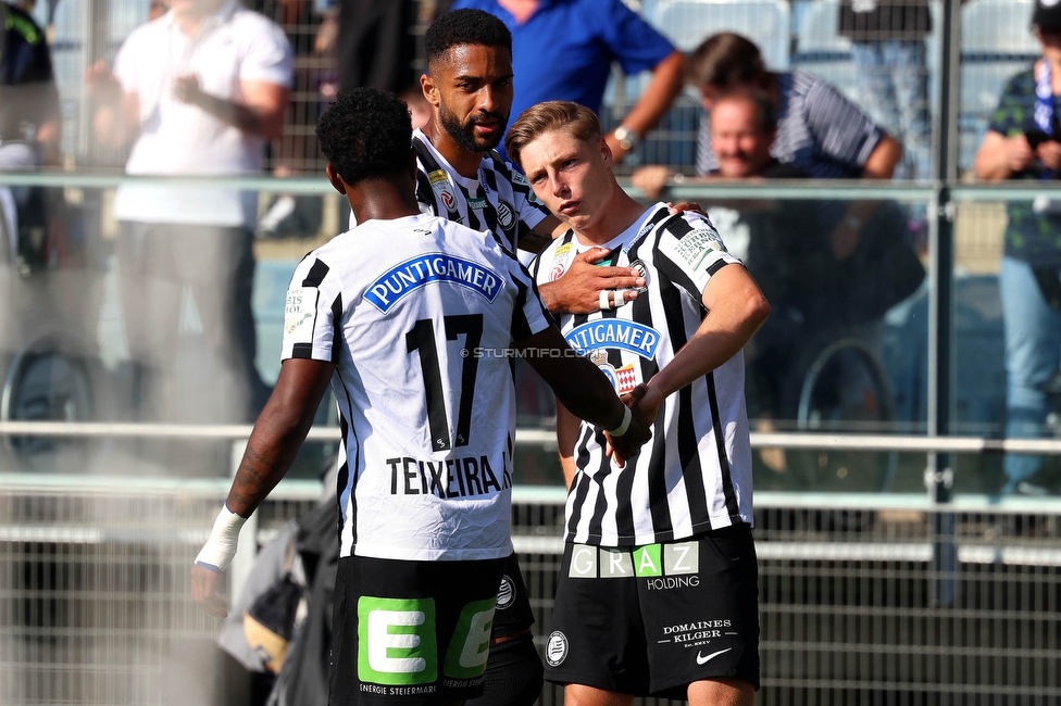 Sturm Graz - LASK
Oesterreichische Fussball Bundesliga, 32. Runde, SK Sturm Graz - LASK, Stadion Liebenau Graz, 03.06.2023. 

Foto zeigt Alexander Prass (Sturm)
Schlüsselwörter: torjubel