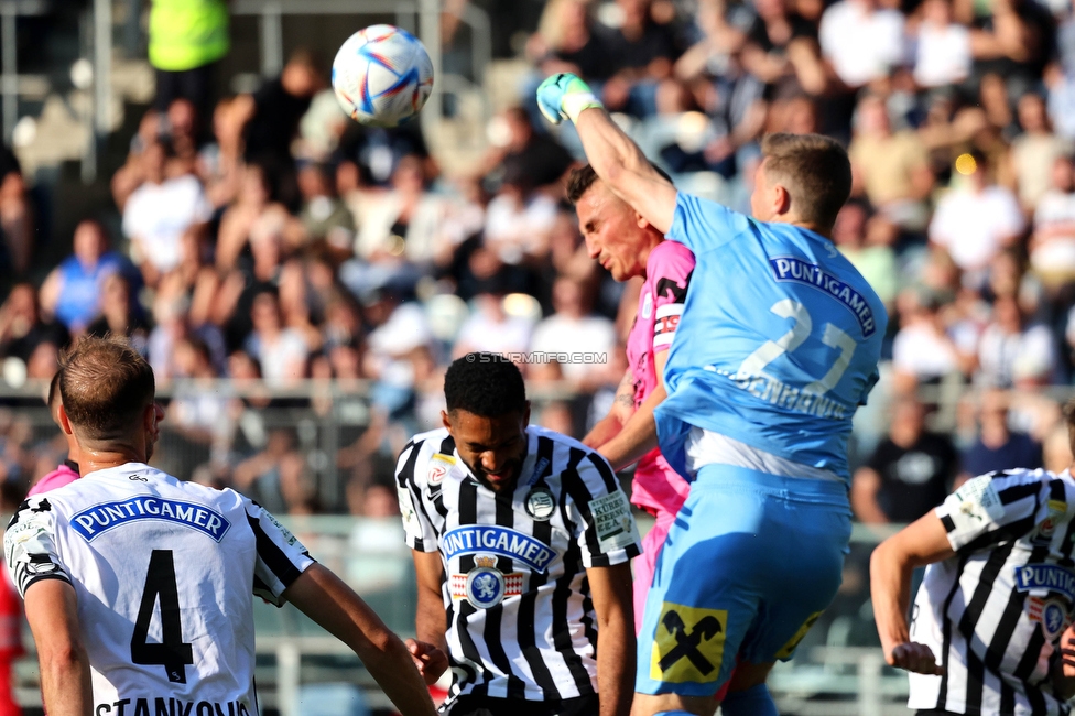 Sturm Graz - LASK
Oesterreichische Fussball Bundesliga, 32. Runde, SK Sturm Graz - LASK, Stadion Liebenau Graz, 03.06.2023. 

Foto zeigt Joerg Siebenhandl (Sturm)
