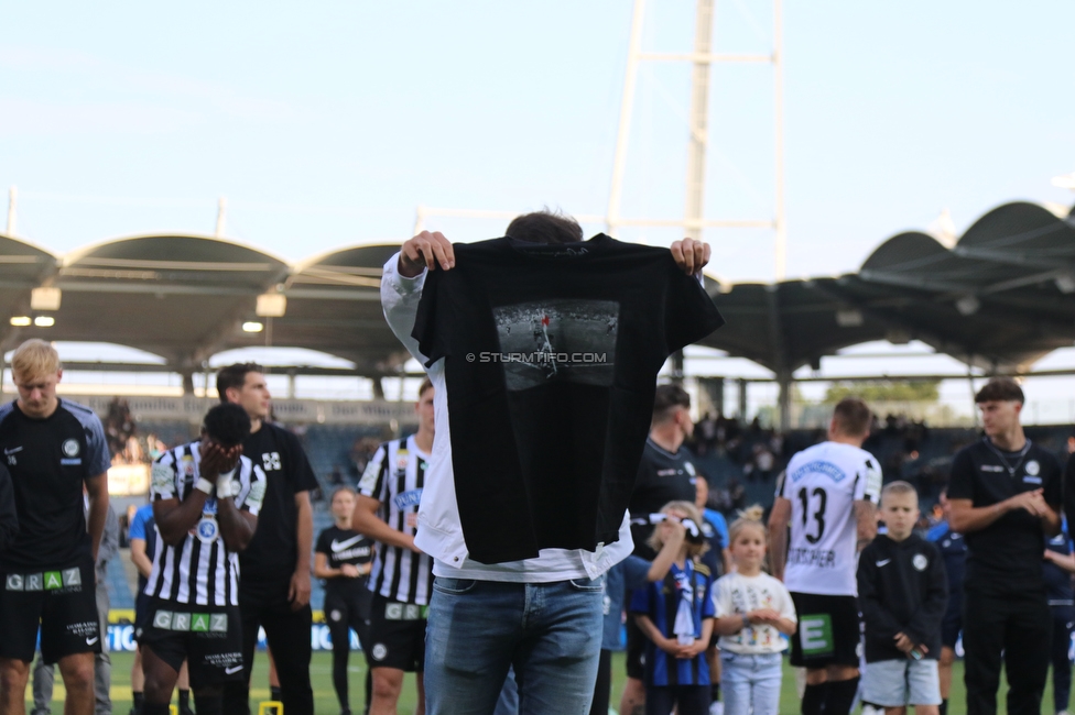 Sturm Graz - LASK
Oesterreichische Fussball Bundesliga, 32. Runde, SK Sturm Graz - LASK, Stadion Liebenau Graz, 03.06.2023. 

Foto zeigt Fans von Sturm
