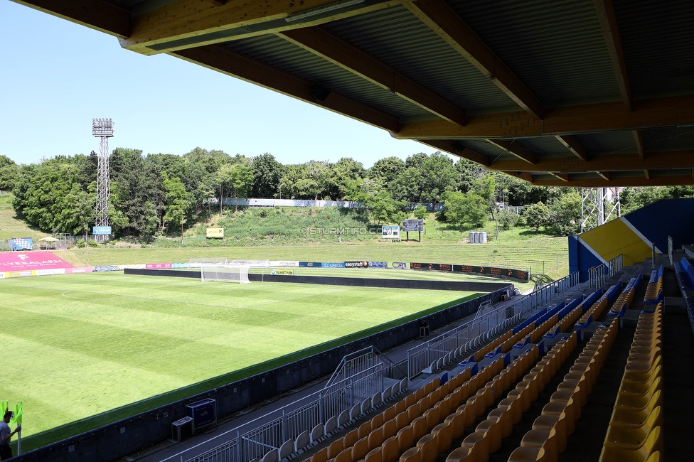 First Vienna - Sturm Damen
OEFB Frauen Bundesliga, 18. Runde, First Vienna FC 1894 - SK Sturm Graz Damen, Naturarena Hohe Warte Wien, 03.06.2023. 

Foto zeigt die Naturarena Hohe Warte
