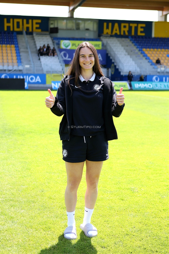 First Vienna - Sturm Damen
OEFB Frauen Bundesliga, 18. Runde, First Vienna FC 1894 - SK Sturm Graz Damen, Naturarena Hohe Warte Wien, 03.06.2023. 

Foto zeigt Linda Mittermair (Sturm Damen)
