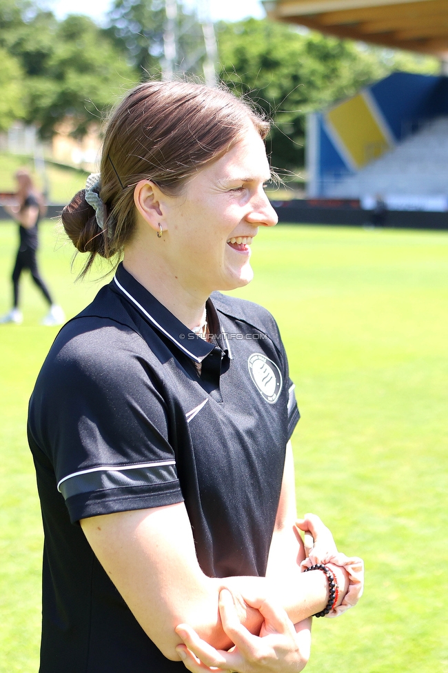 First Vienna - Sturm Damen
OEFB Frauen Bundesliga, 18. Runde, First Vienna FC 1894 - SK Sturm Graz Damen, Naturarena Hohe Warte Wien, 03.06.2023. 

Foto zeigt Sophie Maierhofer (Sturm Damen)
