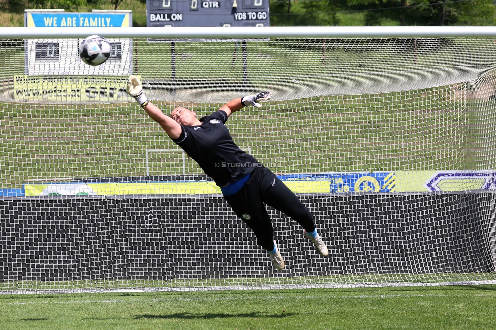 First Vienna - Sturm Damen
OEFB Frauen Bundesliga, 18. Runde, First Vienna FC 1894 - SK Sturm Graz Damen, Naturarena Hohe Warte Wien, 03.06.2023. 

Foto zeigt Mariella El Sherif (Sturm Damen)
