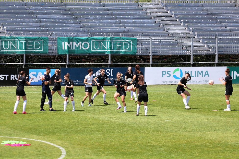 First Vienna - Sturm Damen
OEFB Frauen Bundesliga, 18. Runde, First Vienna FC 1894 - SK Sturm Graz Damen, Naturarena Hohe Warte Wien, 03.06.2023. 

Foto zeigt die Mannschaft der Sturm Damen
