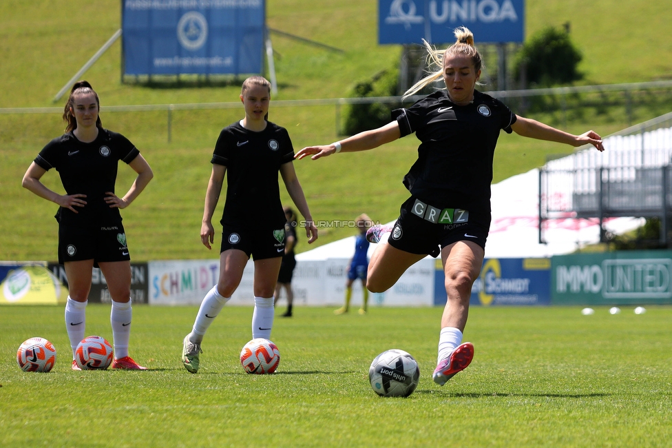 First Vienna - Sturm Damen
OEFB Frauen Bundesliga, 18. Runde, First Vienna FC 1894 - SK Sturm Graz Damen, Naturarena Hohe Warte Wien, 03.06.2023. 

Foto zeigt Modesta Uka (Sturm Damen)
