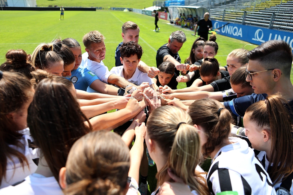 First Vienna - Sturm Damen
OEFB Frauen Bundesliga, 18. Runde, First Vienna FC 1894 - SK Sturm Graz Damen, Naturarena Hohe Warte Wien, 03.06.2023. 

Foto zeigt die Mannschaft der Sturm Damen
