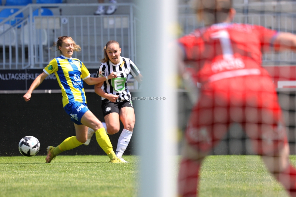 First Vienna - Sturm Damen
OEFB Frauen Bundesliga, 18. Runde, First Vienna FC 1894 - SK Sturm Graz Damen, Naturarena Hohe Warte Wien, 03.06.2023. 

Foto zeigt Anna Maria Wirnsberger (Sturm Damen)
