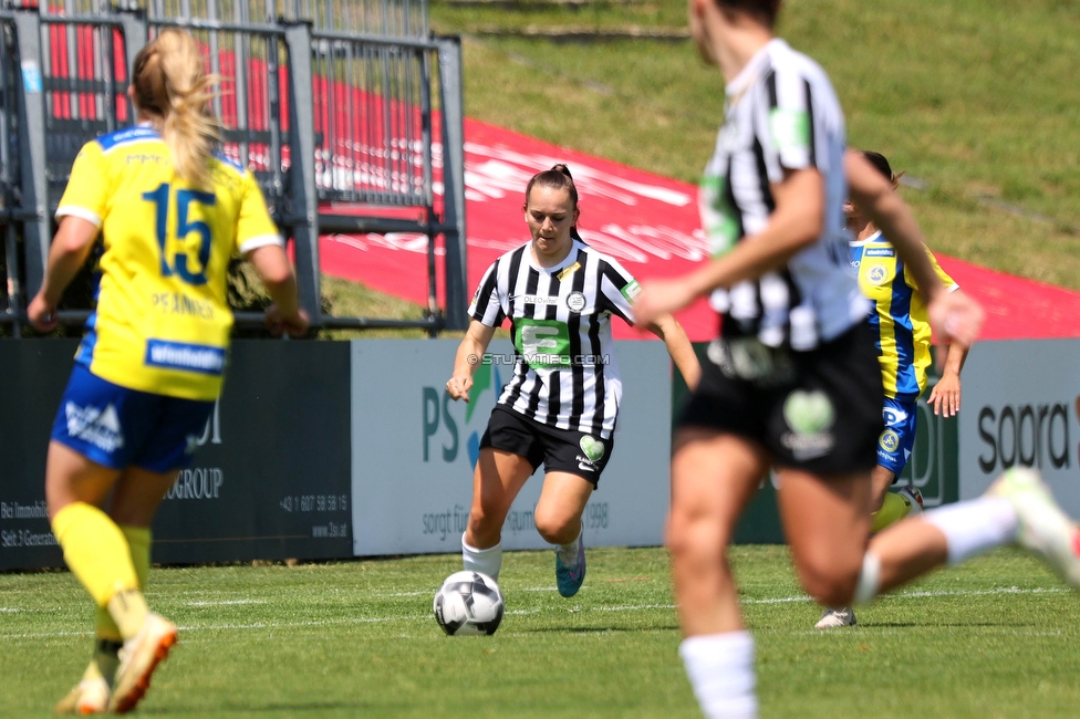 First Vienna - Sturm Damen
OEFB Frauen Bundesliga, 18. Runde, First Vienna FC 1894 - SK Sturm Graz Damen, Naturarena Hohe Warte Wien, 03.06.2023. 

Foto zeigt Julia Keutz (Sturm Damen)
