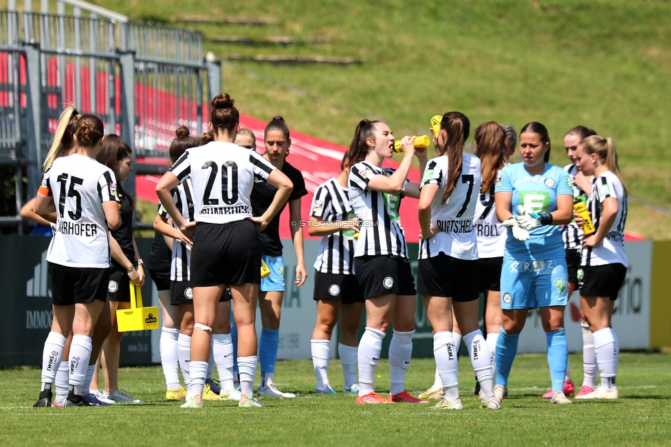 First Vienna - Sturm Damen
OEFB Frauen Bundesliga, 18. Runde, First Vienna FC 1894 - SK Sturm Graz Damen, Naturarena Hohe Warte Wien, 03.06.2023. 

Foto zeigt die Mannschaft der Sturm Damen
