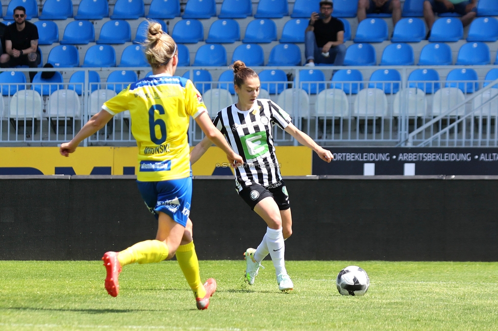 First Vienna - Sturm Damen
OEFB Frauen Bundesliga, 18. Runde, First Vienna FC 1894 - SK Sturm Graz Damen, Naturarena Hohe Warte Wien, 03.06.2023. 

Foto zeigt Michela Croatto (Sturm Damen)
