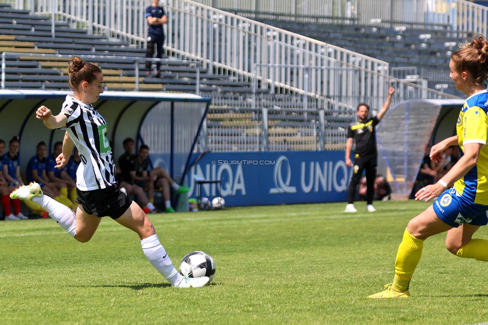 First Vienna - Sturm Damen
OEFB Frauen Bundesliga, 18. Runde, First Vienna FC 1894 - SK Sturm Graz Damen, Naturarena Hohe Warte Wien, 03.06.2023. 

Foto zeigt Michela Croatto (Sturm Damen)
