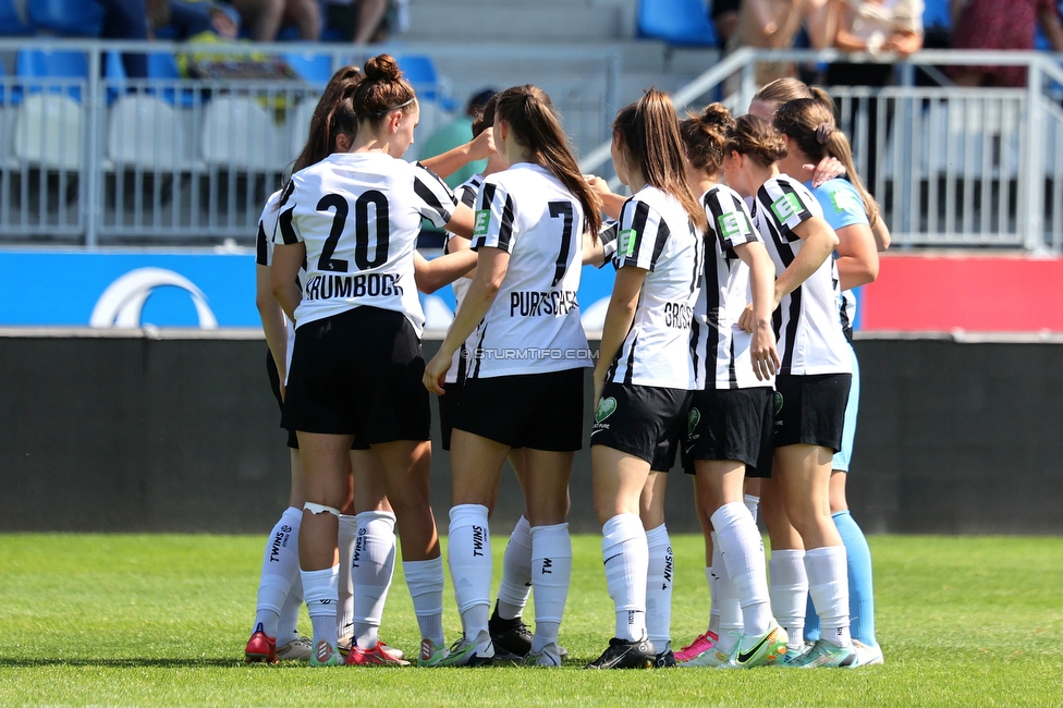 First Vienna - Sturm Damen
OEFB Frauen Bundesliga, 18. Runde, First Vienna FC 1894 - SK Sturm Graz Damen, Naturarena Hohe Warte Wien, 03.06.2023. 

Foto zeigt die Mannschaft der Sturm Damen
