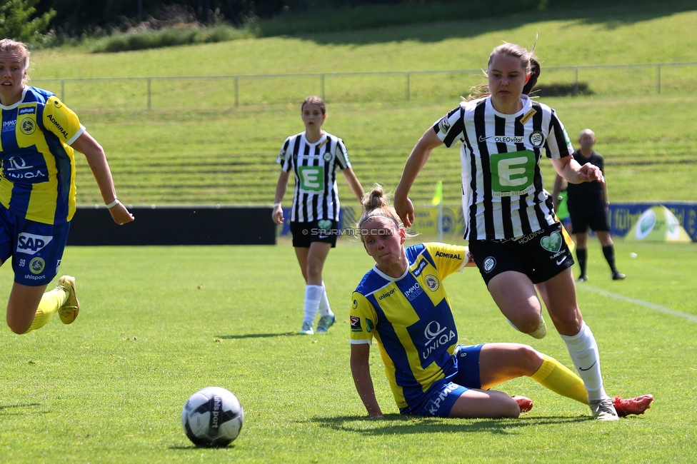 First Vienna - Sturm Damen
OEFB Frauen Bundesliga, 18. Runde, First Vienna FC 1894 - SK Sturm Graz Damen, Naturarena Hohe Warte Wien, 03.06.2023. 

Foto zeigt Lilli Purtscheller (Sturm Damen)
