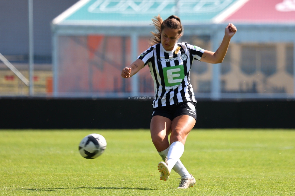 First Vienna - Sturm Damen
OEFB Frauen Bundesliga, 18. Runde, First Vienna FC 1894 - SK Sturm Graz Damen, Naturarena Hohe Warte Wien, 03.06.2023. 

Foto zeigt Valentina Kroell (Sturm Damen)
