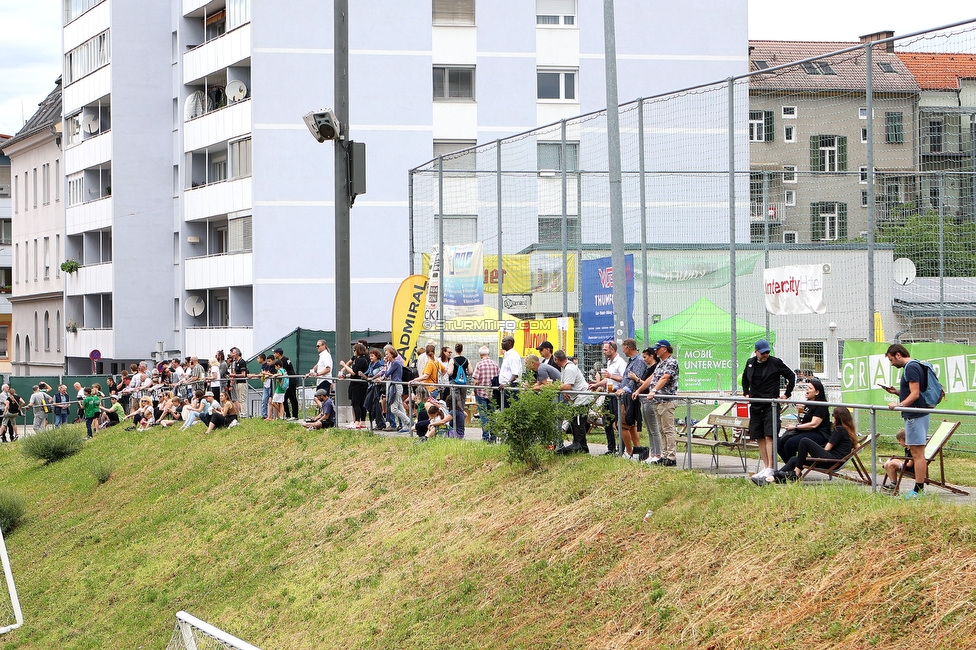 Eroeffnung Gruabn Holztribuene
Eroeffnung Gruabn Holztribuene, Gruabn Graz, 24.06.2023.

Foto zeigt Gaeste
