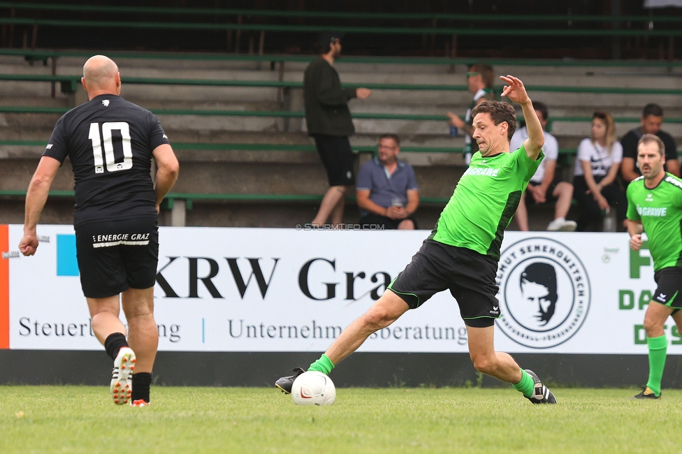 Eroeffnung Gruabn Holztribuene
Eroeffnung Gruabn Holztribuene, Gruabn Graz, 24.06.2023.

Foto zeigt das Fussball Blitzturnier
