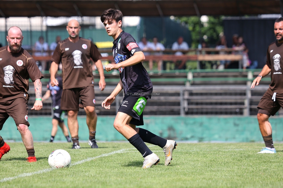 Eroeffnung Gruabn Holztribuene
Eroeffnung Gruabn Holztribuene, Gruabn Graz, 25.06.2023.

Foto zeigt das Legendenspiel zwischen Sturm und St. Pauli
