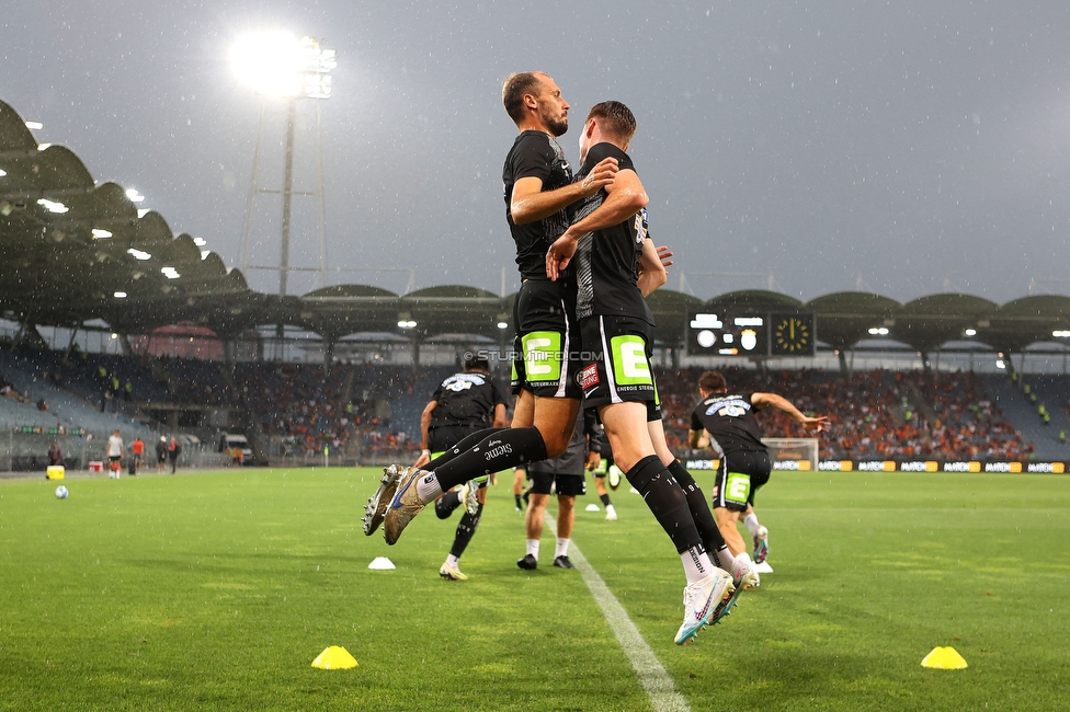 Sturm Graz - Galatasaray Istanbul
Testspiel, SK Sturm Graz - Galatasaray Istanbul, Stadion Liebenau, Graz 18.07.2023. 

Foto zeigt Gregory Wuethrich (Sturm)
