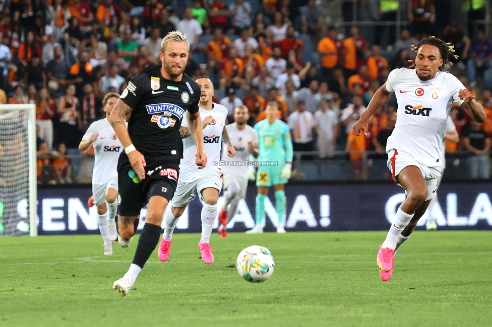 Sturm Graz - Galatasaray Istanbul
Testspiel, SK Sturm Graz - Galatasaray Istanbul, Stadion Liebenau, Graz 18.07.2023. 

Foto zeigt Jakob Jantscher (Sturm)
