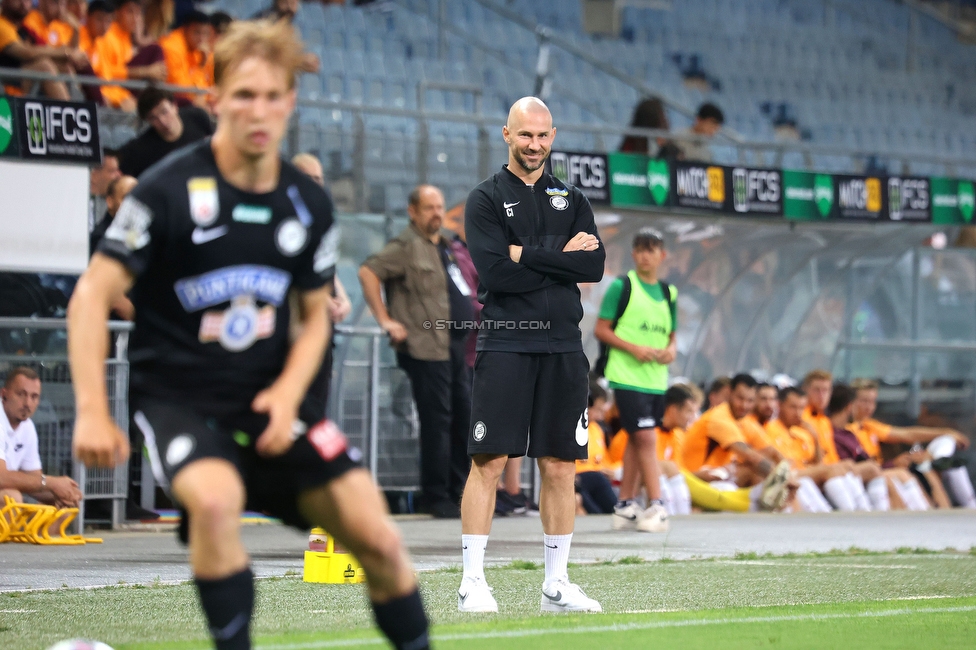 Sturm Graz - Galatasaray Istanbul
Testspiel, SK Sturm Graz - Galatasaray Istanbul, Stadion Liebenau, Graz 18.07.2023. 

Foto zeigt Christian Ilzer (Cheftrainer Sturm)
