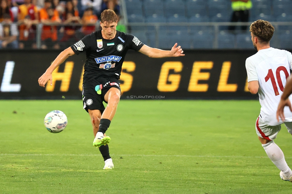 Sturm Graz - Galatasaray Istanbul
Testspiel, SK Sturm Graz - Galatasaray Istanbul, Stadion Liebenau, Graz 18.07.2023. 

Foto zeigt Alexander Prass (Sturm)
