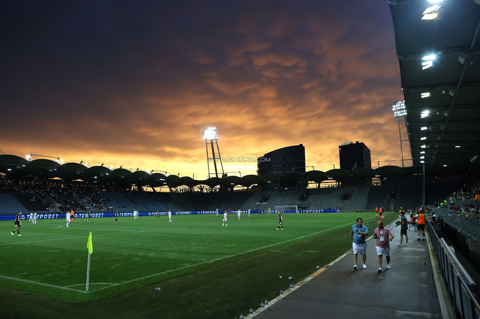 Sturm Graz - Galatasaray Istanbul
Testspiel, SK Sturm Graz - Galatasaray Istanbul, Stadion Liebenau, Graz 18.07.2023. 

Foto zeigt das Stadion Liebenau
