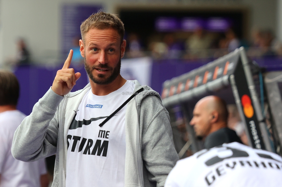 Austria Wien - Sturm Graz
Oesterreichische Fussball Bundesliga, 1. Runde, FK Austria Wien - SK Sturm Graz, Franz-Horr-Stadion Wien, 30.07.2023. 

Foto zeigt Martin Ehrenreich (Teammanagement Sturm)
