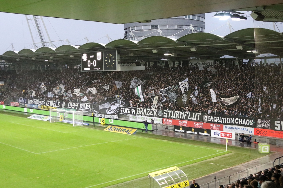 Sturm Graz - LASK
Oesterreichische Fussball Bundesliga, 2. Runde, SK Sturm Graz - LASK, Stadion Liebenau Graz, 05.05.2023. 

Foto zeigt Fans von Sturm
