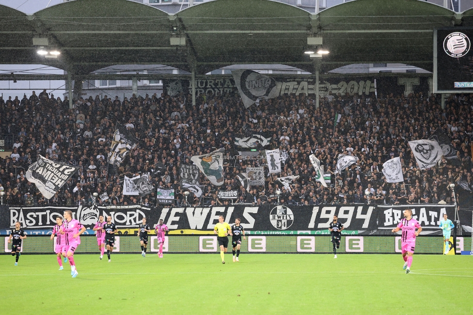Sturm Graz - LASK
Oesterreichische Fussball Bundesliga, 2. Runde, SK Sturm Graz - LASK, Stadion Liebenau Graz, 05.05.2023. 

Foto zeigt Fans von Sturm
