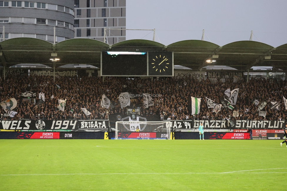 Sturm Graz - LASK
Oesterreichische Fussball Bundesliga, 2. Runde, SK Sturm Graz - LASK, Stadion Liebenau Graz, 05.05.2023. 

Foto zeigt Fans von Sturm
