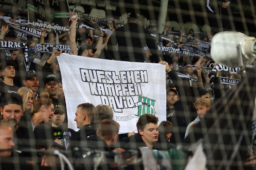 Sturm Graz - LASK
Oesterreichische Fussball Bundesliga, 2. Runde, SK Sturm Graz - LASK, Stadion Liebenau Graz, 05.08.2023. 

Foto zeigt Fans von Sturm
