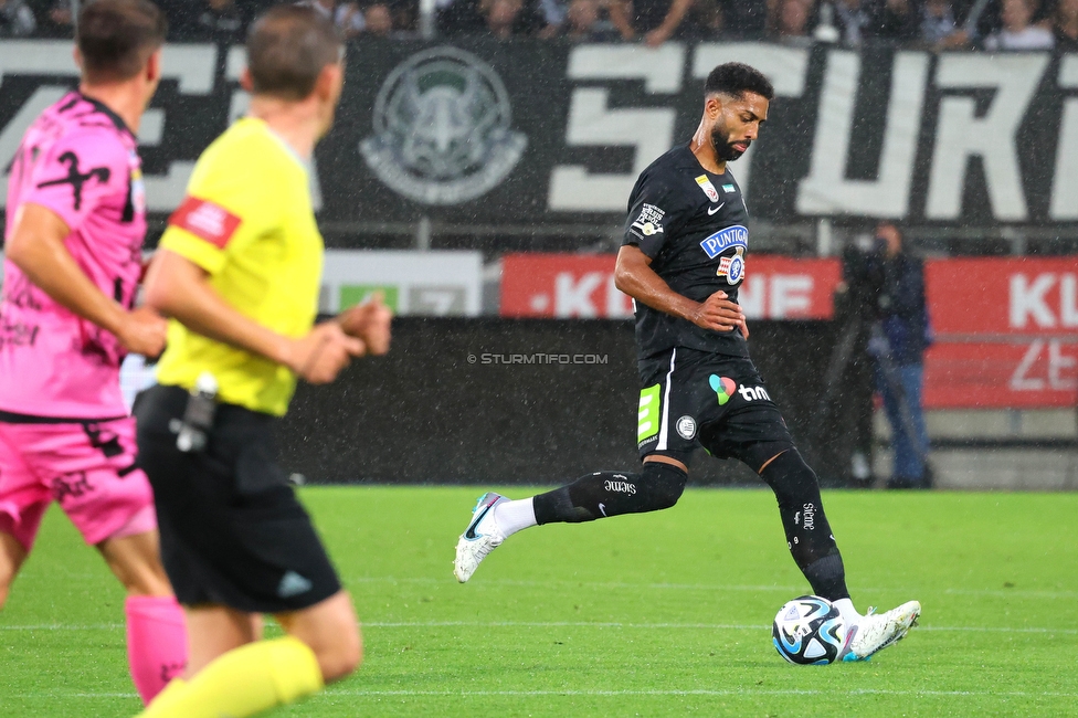 Sturm Graz - LASK
Oesterreichische Fussball Bundesliga, 2. Runde, SK Sturm Graz - LASK, Stadion Liebenau Graz, 05.05.2023. 

Foto zeigt Gregory Wuethrich (Sturm)
