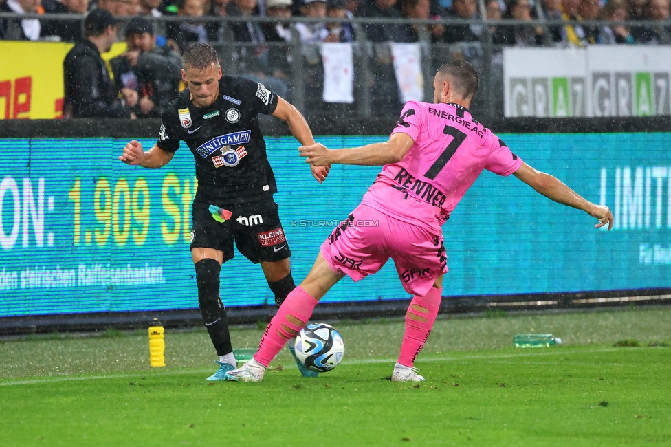 Sturm Graz - LASK
Oesterreichische Fussball Bundesliga, 2. Runde, SK Sturm Graz - LASK, Stadion Liebenau Graz, 05.05.2023. 

Foto zeigt Tomi Horvat (Sturm)
