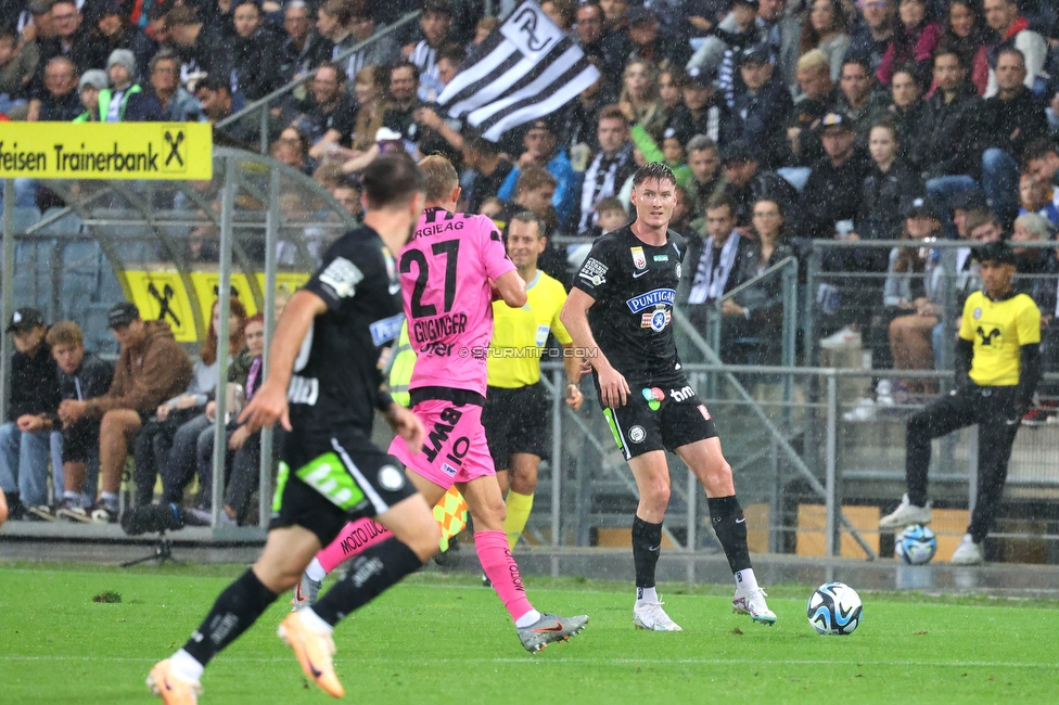 Sturm Graz - LASK
Oesterreichische Fussball Bundesliga, 2. Runde, SK Sturm Graz - LASK, Stadion Liebenau Graz, 05.05.2023. 

Foto zeigt David Schnegg (Sturm)
