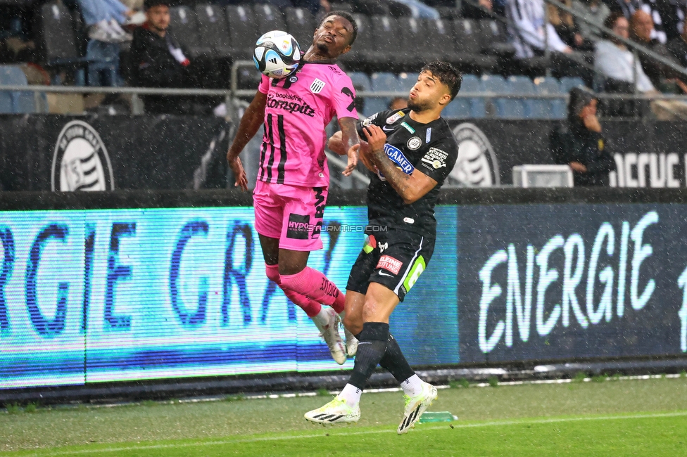 Sturm Graz - LASK
Oesterreichische Fussball Bundesliga, 2. Runde, SK Sturm Graz - LASK, Stadion Liebenau Graz, 05.05.2023. 

Foto zeigt Jusuf Gazibegovic (Sturm)
