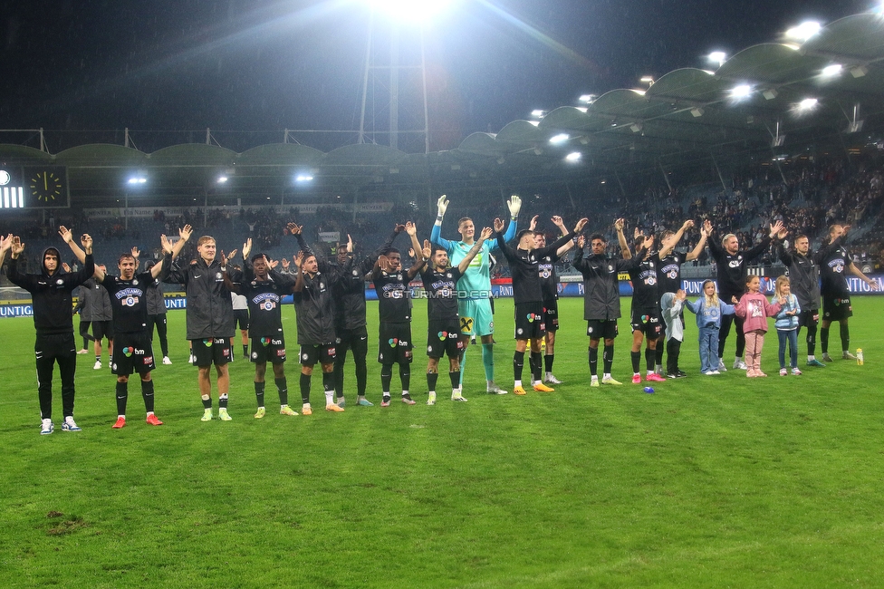 Sturm Graz - LASK
Oesterreichische Fussball Bundesliga, 2. Runde, SK Sturm Graz - LASK, Stadion Liebenau Graz, 05.05.2023. 

Foto zeigt die Mannschaft von Sturm
