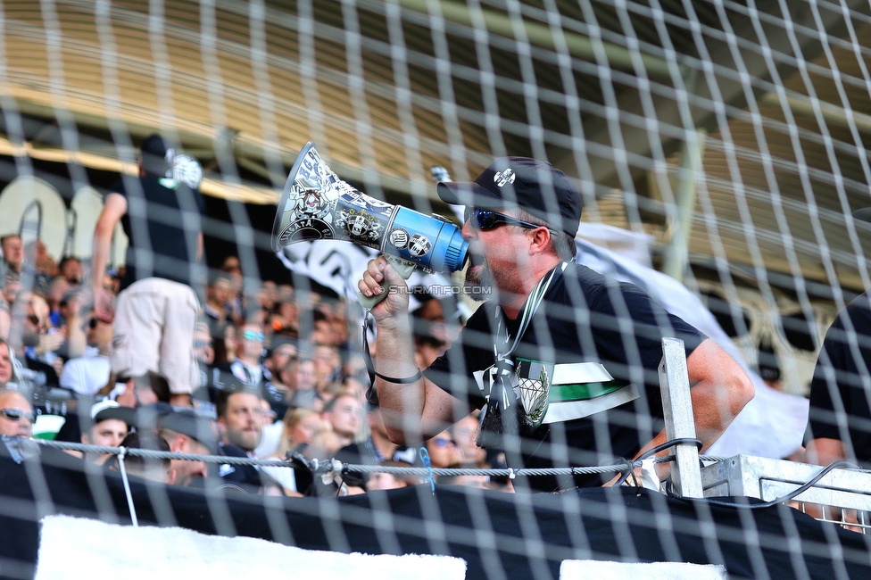 Sturm Graz - Austria Klagenfurt
Oesterreichische Fussball Bundesliga, 3. Runde, SK Sturm Graz - SK Austria Klagenfurt, Stadion Liebenau Graz, 12.08.2023. 

Foto zeigt Fans von Sturm
Schlüsselwörter: jewels vorsaenger